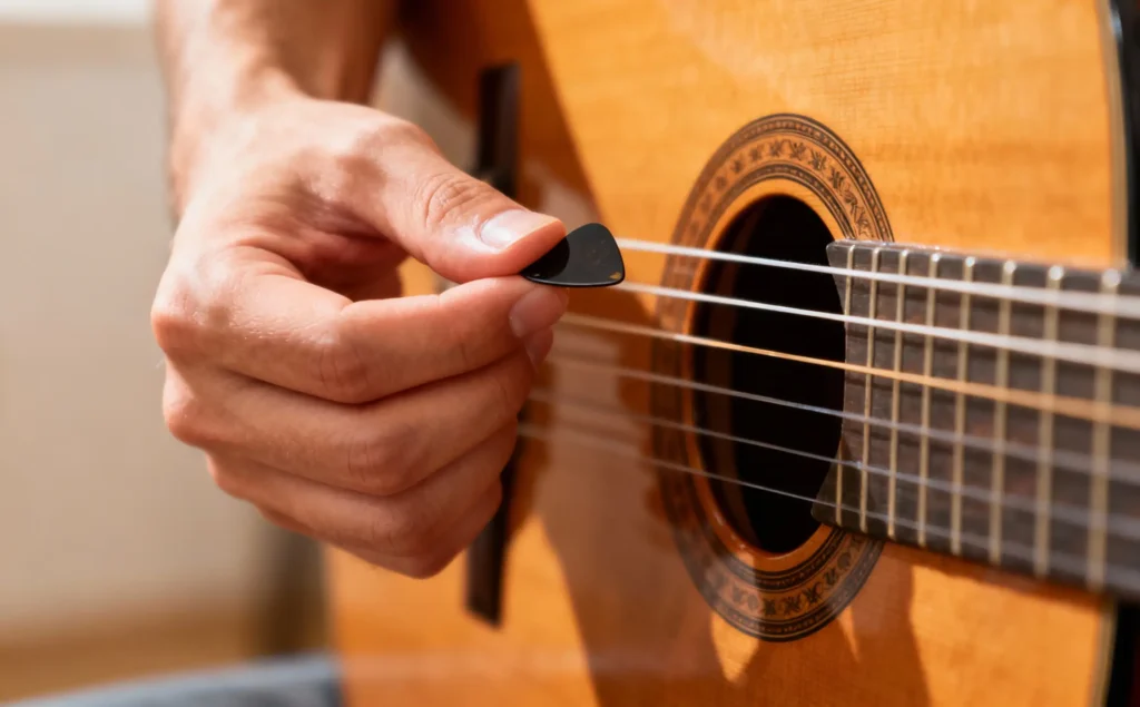 Posso Tocar Violão com Palheta